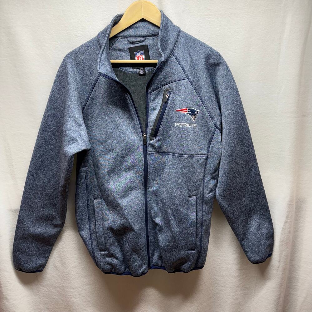 New England Patriots‎ NFL Zip Jacket - Size Small